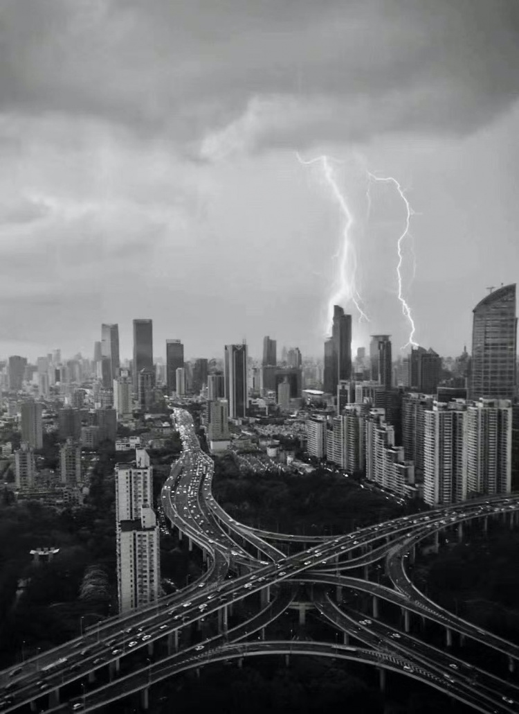 "何方道友,在此渡劫"